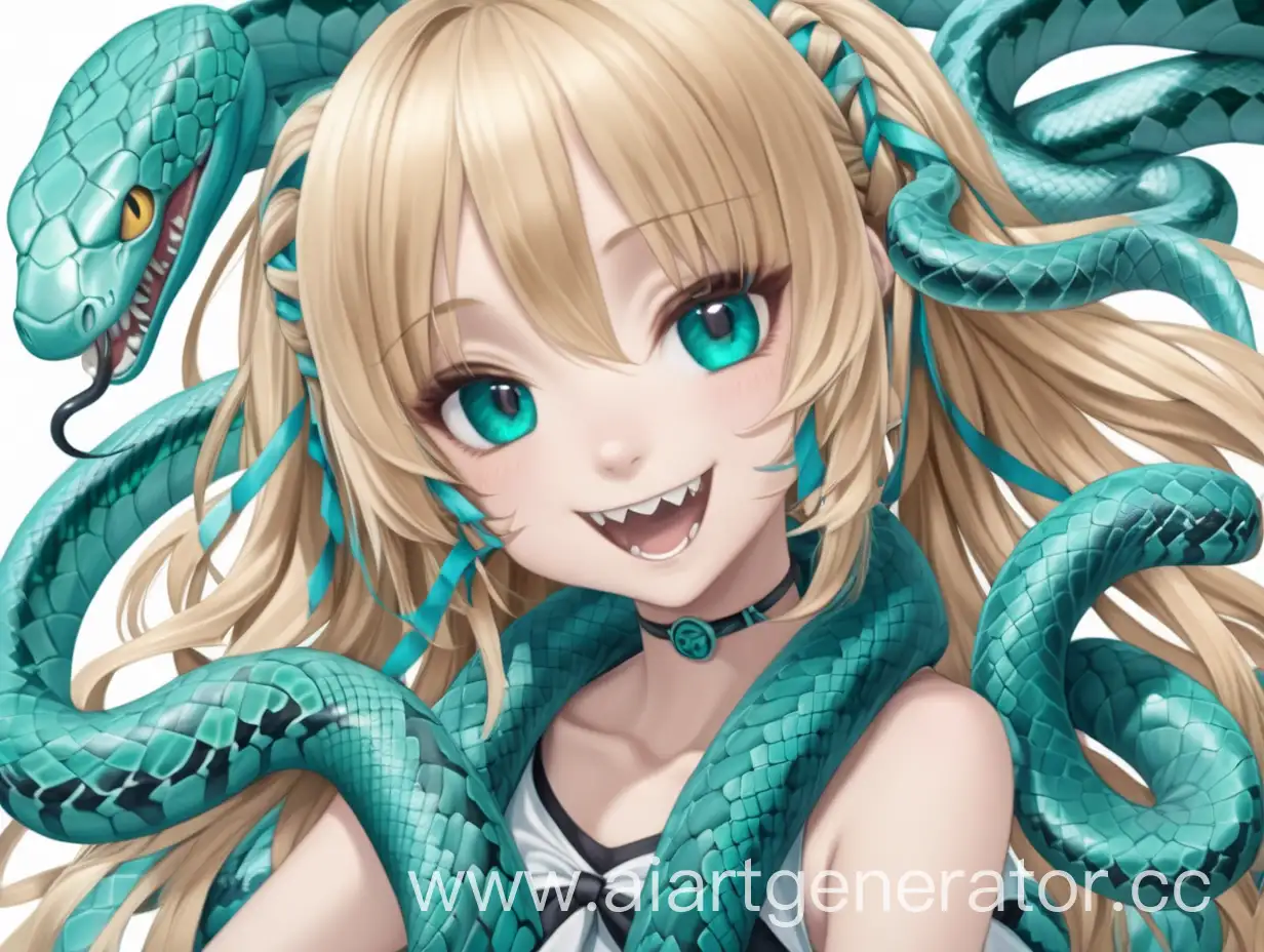 Blonde-Anime-Girl-Loli-with-Turquoise-Highlights-and-Snakelike-Hair