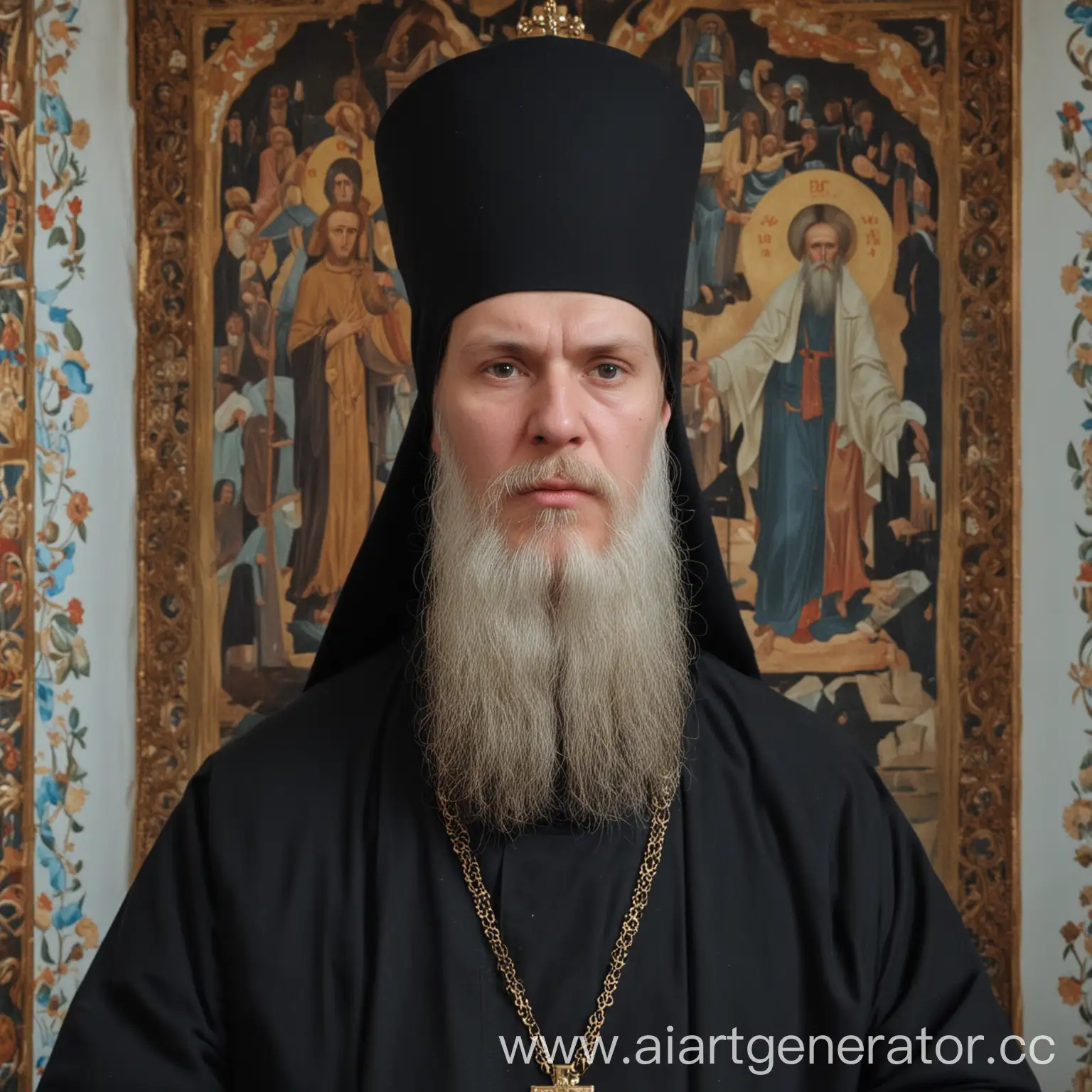 Russian-Orthodox-Church-with-Archimandrite-Seraphim-Pertuchik-in-Zhabinkovsky-District-Belarus