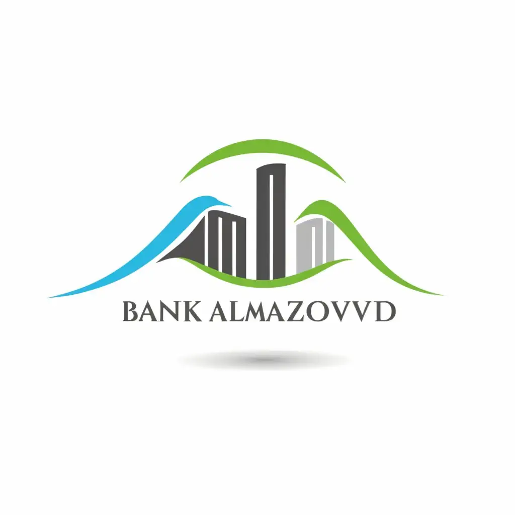 a logo design,with the text "Bank [almazovv_d]", main symbol:bank,Moderate,be used in Finance industry,clear background