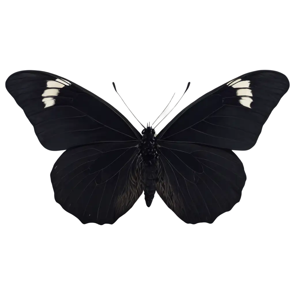 black butterfly