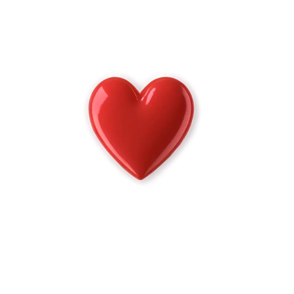 Vivid-PNG-Image-of-a-Single-Red-Heart-Capturing-Emotion-with-Clarity