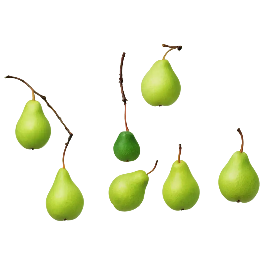 Exquisite-Pear-Illustration-A-HighQuality-PNG-Rendering-for-Culinary-Blogs