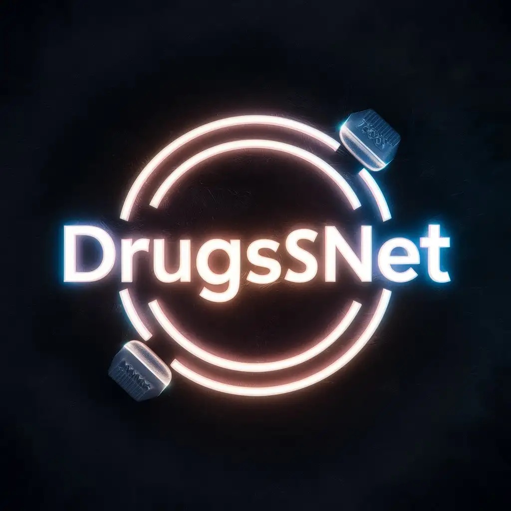 Darknet-Style-Logo-DRUGSNET-with-Pharmaceutical-Accents