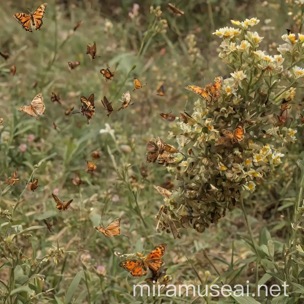 Nature in Motion Butterflies Ants and Bees Activity