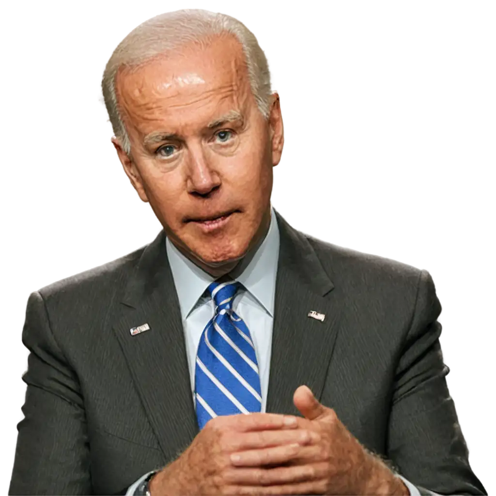 Elevate-Online-Presence-with-a-HighQuality-Joe-Biden-PNG-Image