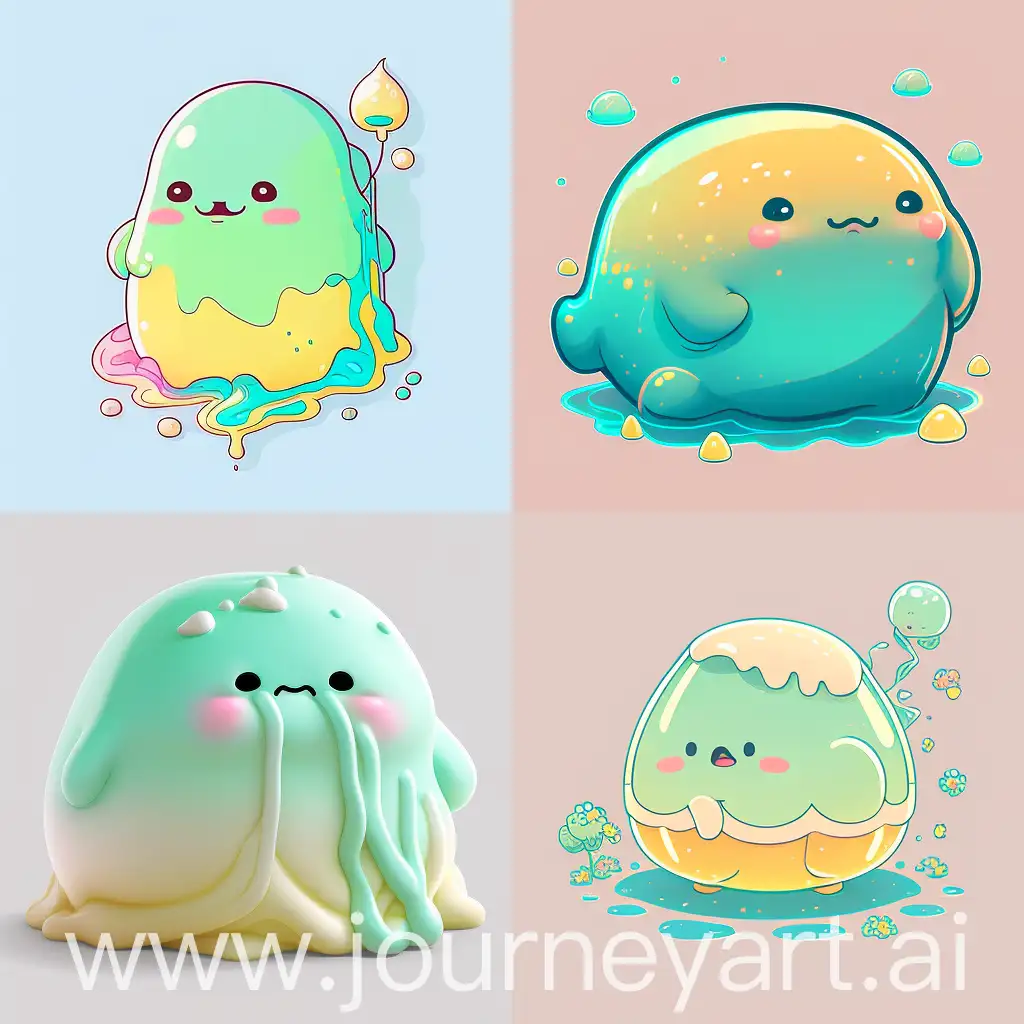 Adorable-Chubby-Slime-Character-in-Kawaii-Style-Art