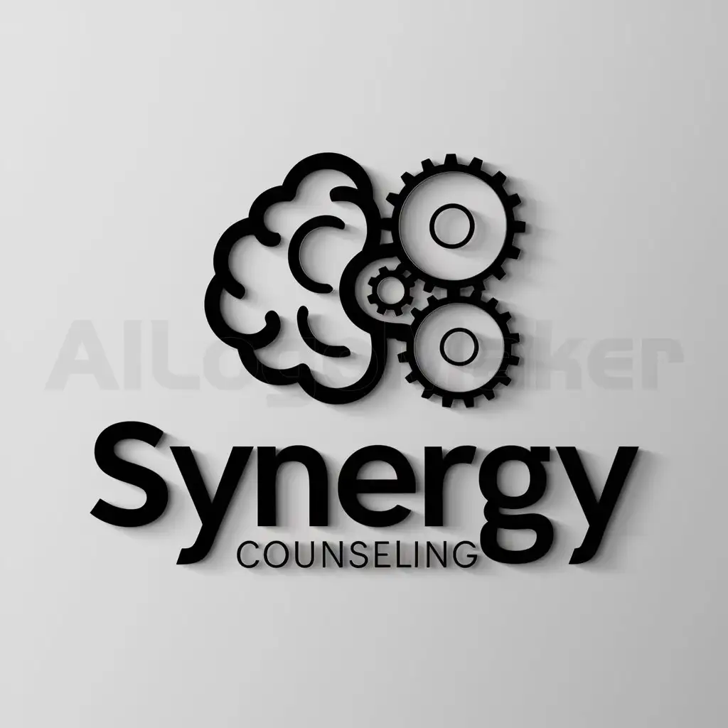 a logo design,with the text "synergy counseling", main symbol:Psychology, synergy, counseling,Moderate,clear background
