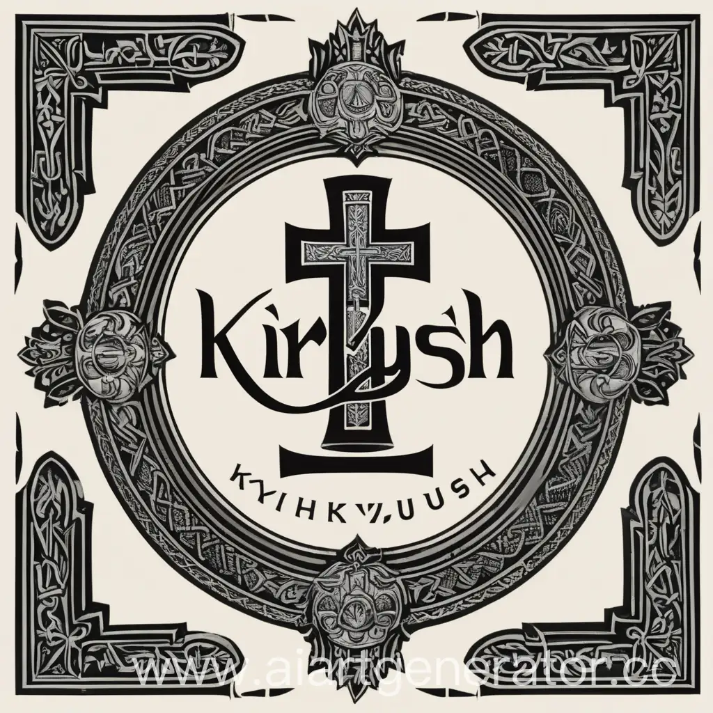 Логотип с надписью kirkysh 