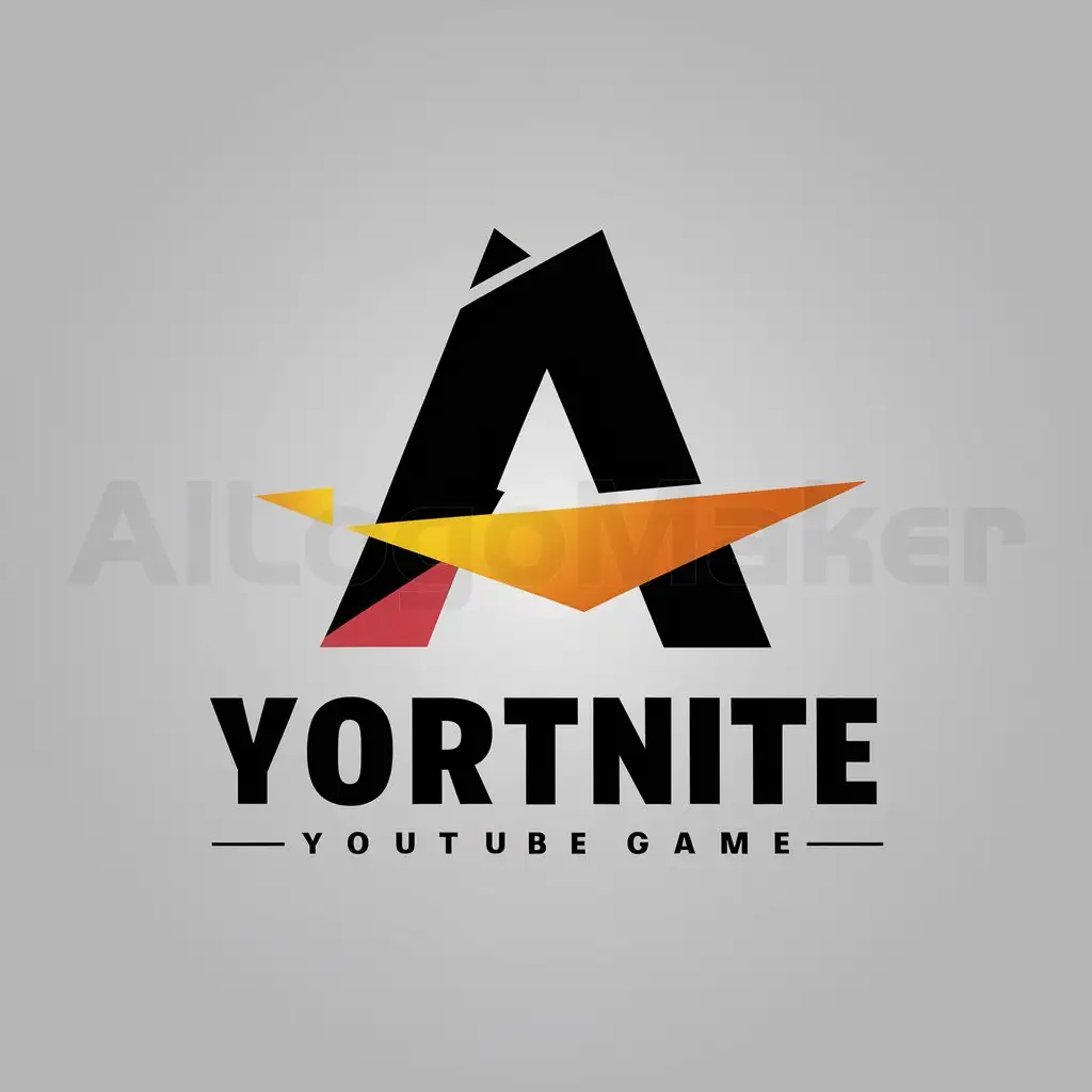 LOGO-Design-For-A-YouTube-Channel-FortniteInspired-A-with-Clear-Background