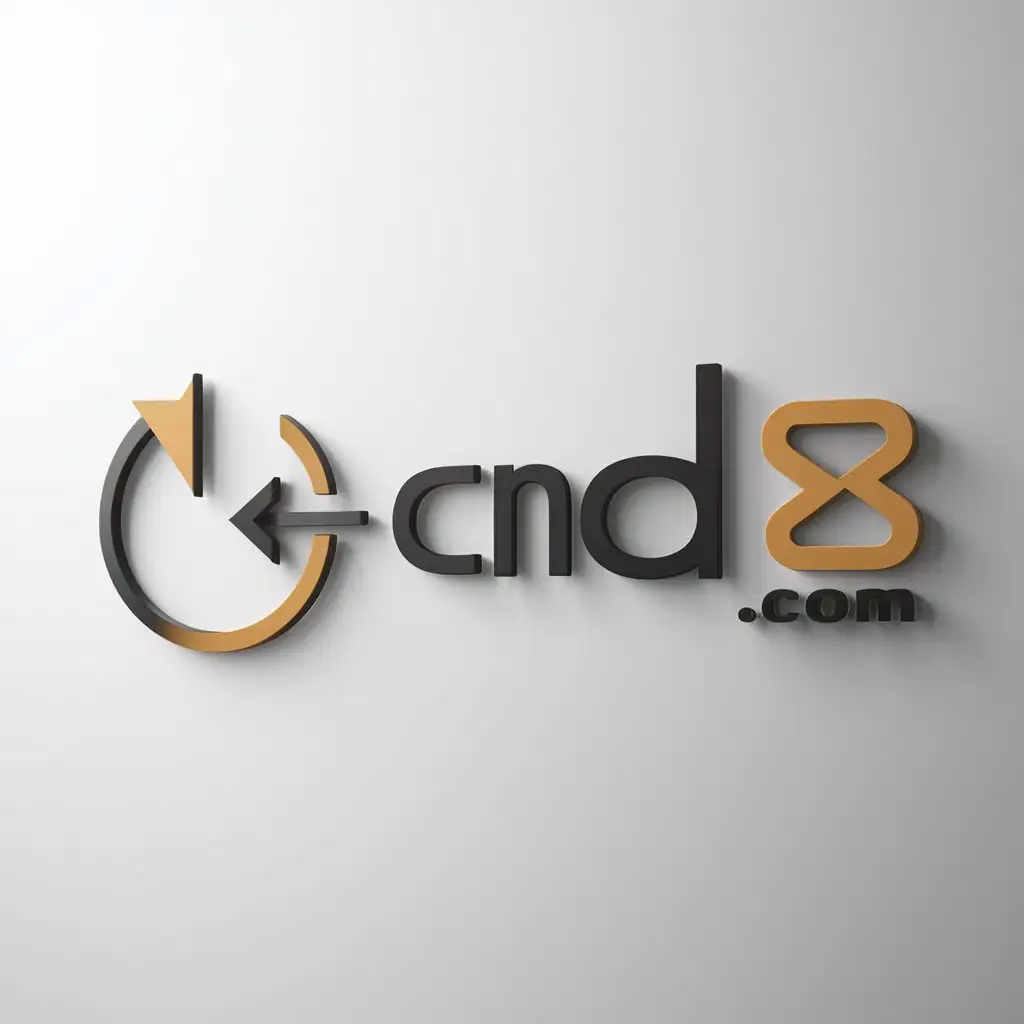 LOGO-Design-for-CND8com-Minimalistic-Downloading-Site-Symbol-in-Internet-Industry