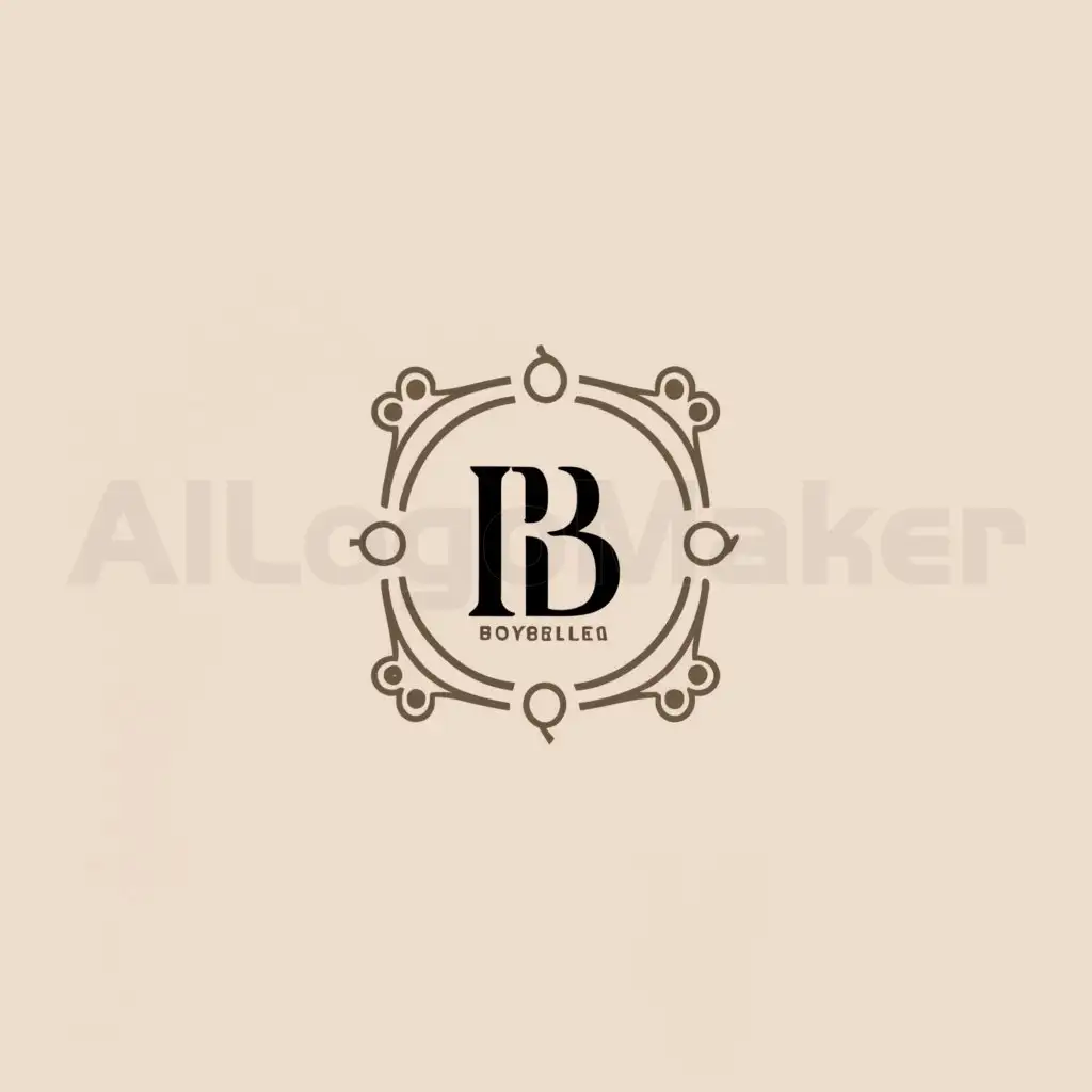 a logo design,with the text "RoyBelles", main symbol:RB,Minimalistic,be used in Restaurant industry,clear background