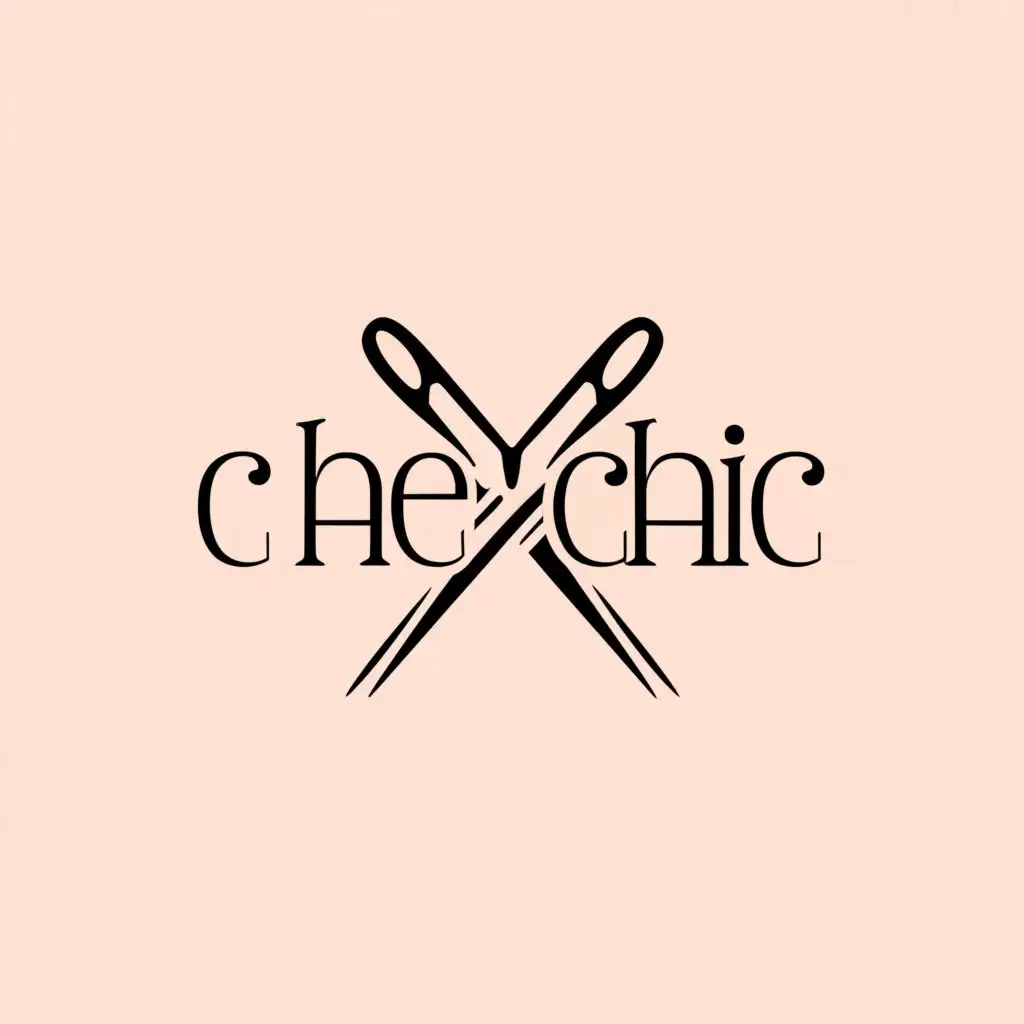 a logo design,with the text "chae chic", main symbol:clothing brand,Minimalistic,be used in Retail industry,clear background