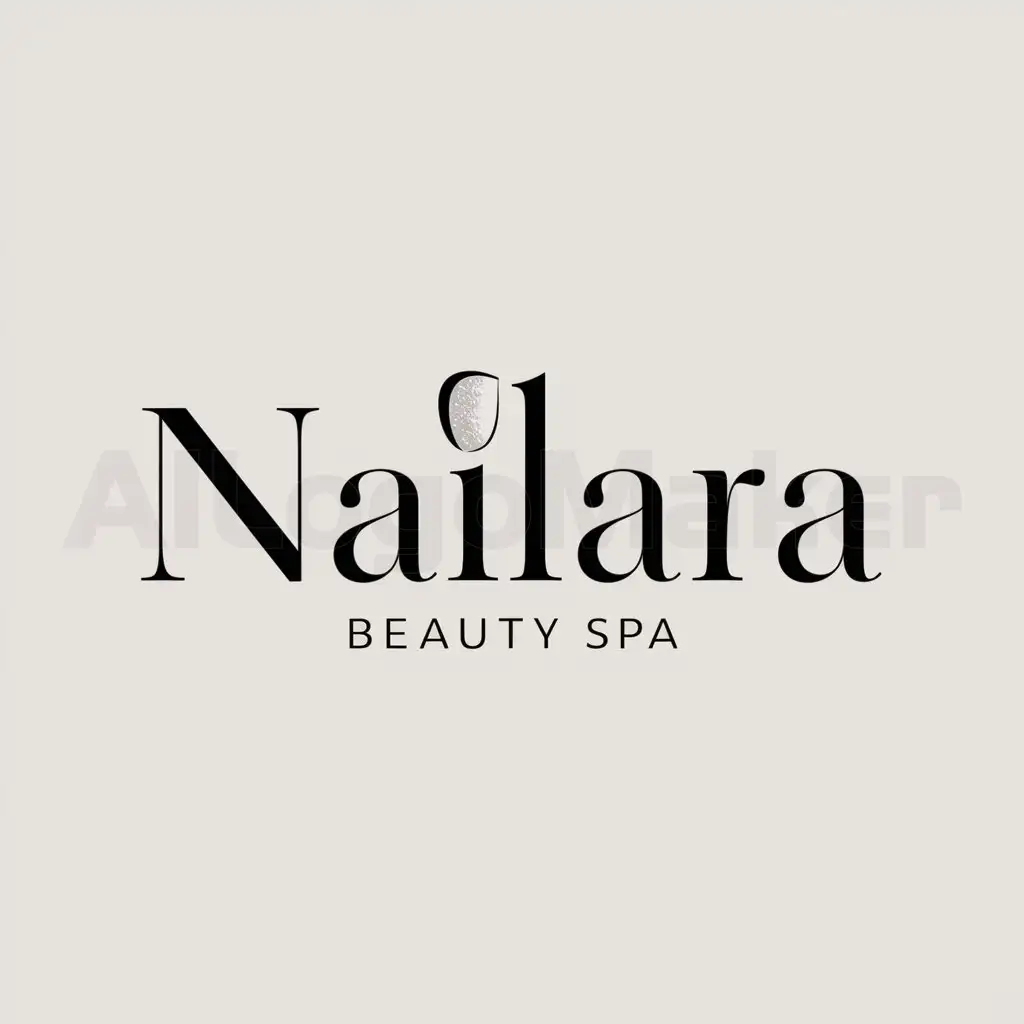 a logo design,with the text "Nailara", main symbol:Nail,Moderate,be used in Beauty Spa industry,clear background