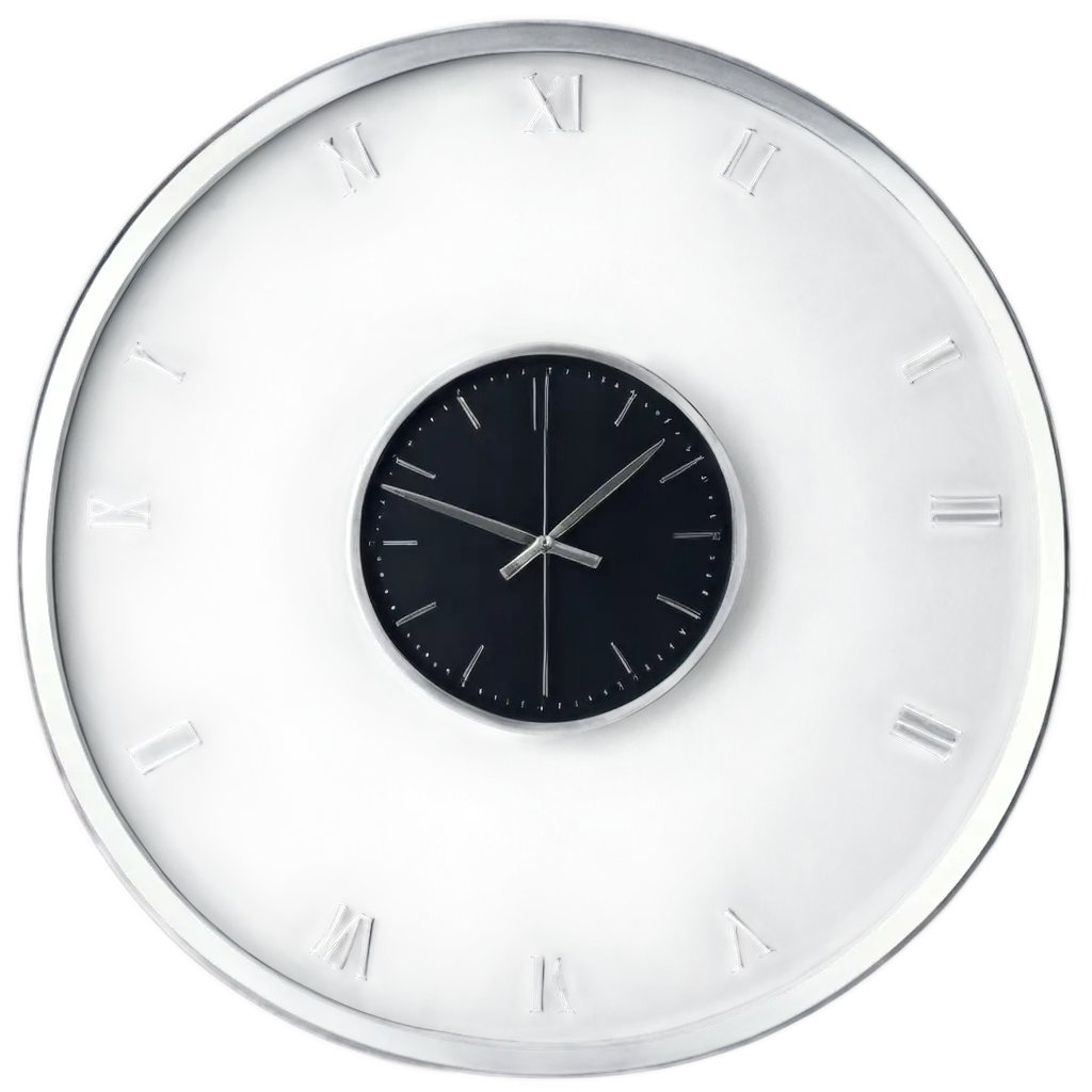 Luxury-Grey-Interior-Clock-PNG-Enhance-Your-Elegant-Dcor-with-HighQuality-Timepiece-Imagery