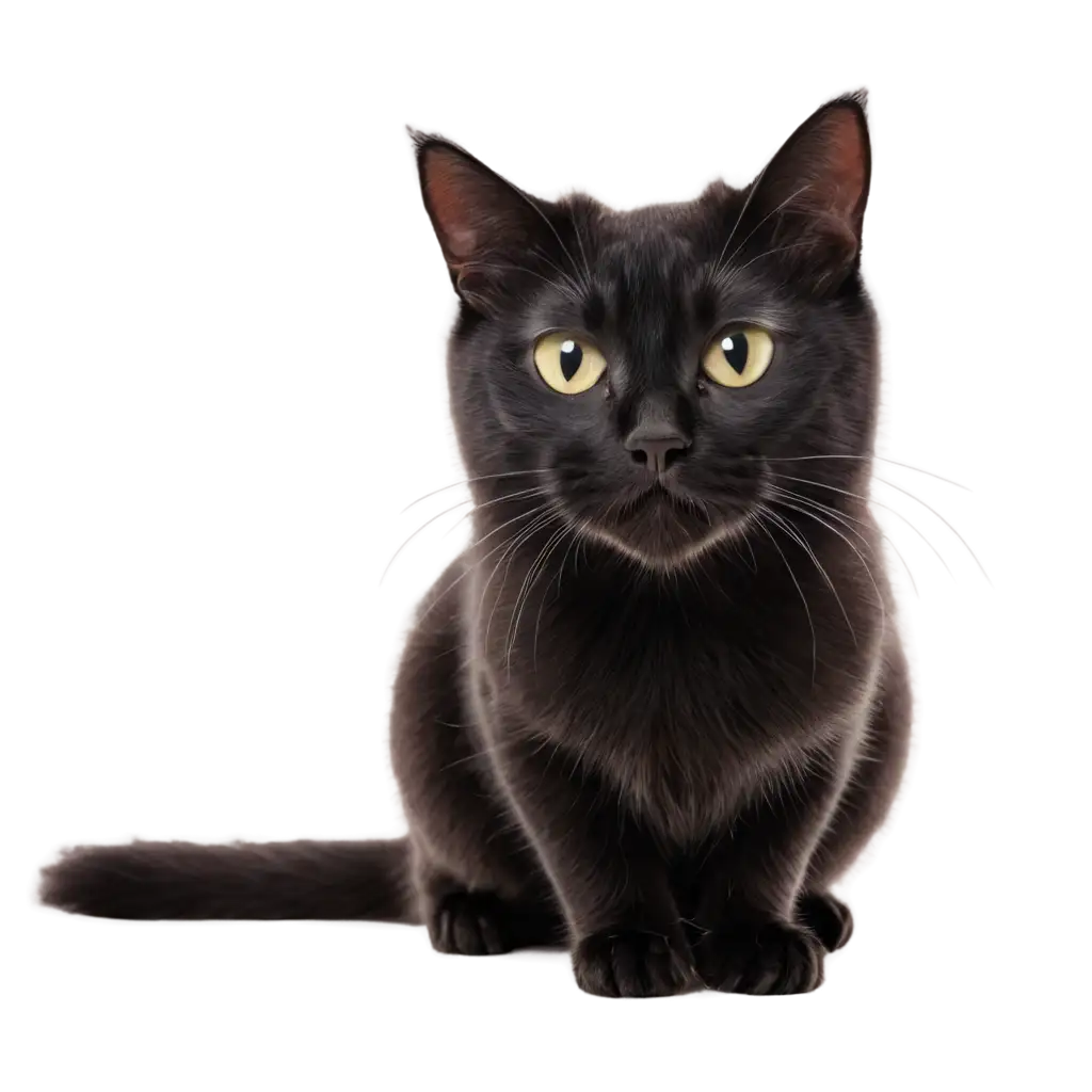 Exquisite-PNG-Image-of-a-Majestic-Black-Cat-Unleashing-Elegance-in-Every-Pixel