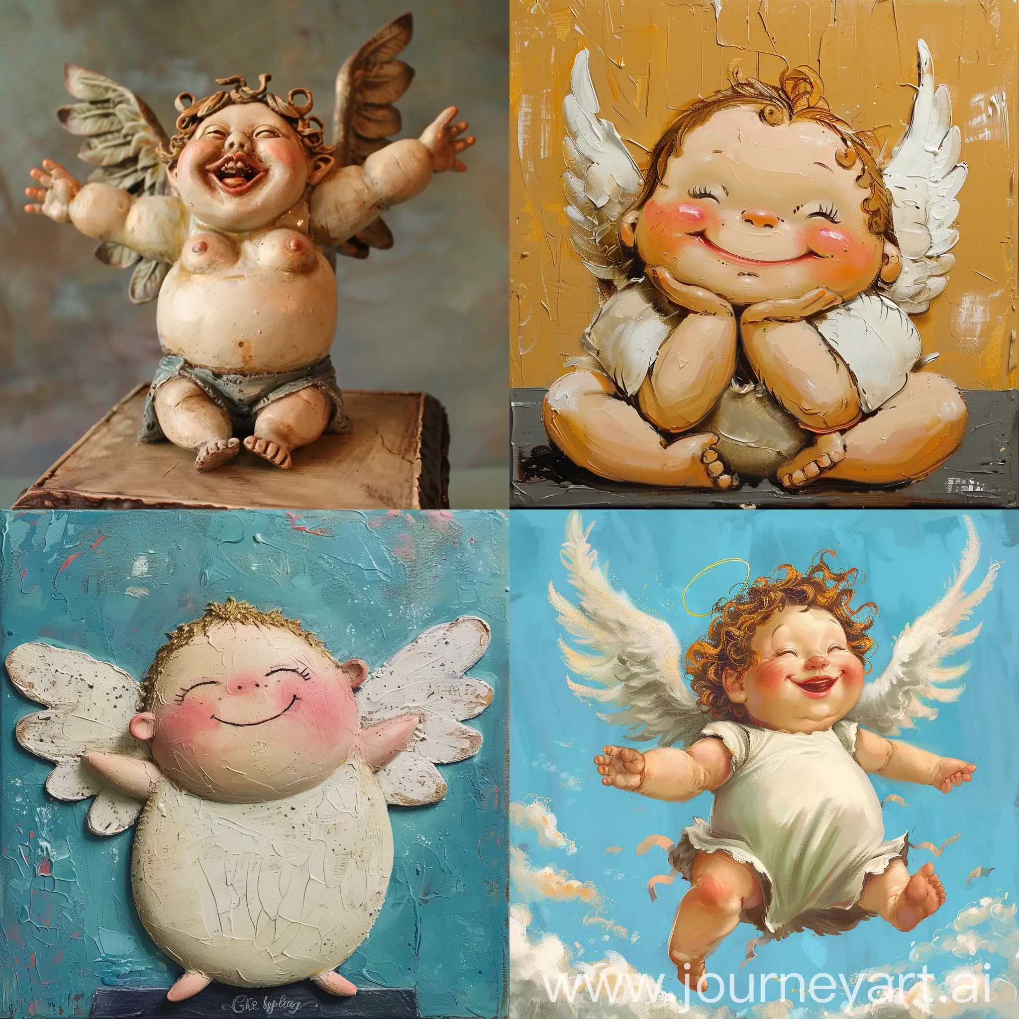 Cheerful-Chubby-Angel-with-Wings