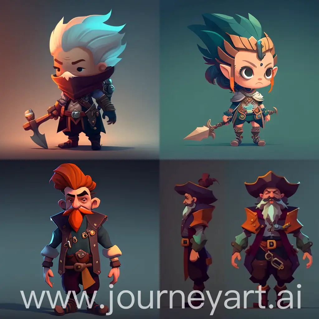 Adventurous-2D-Game-Character-in-Vibrant-AR-World