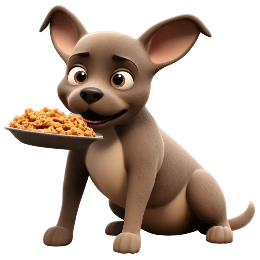 Create-a-Stunning-3D-Dog-PNG-Image-Enjoying-a-Delectable-Treat