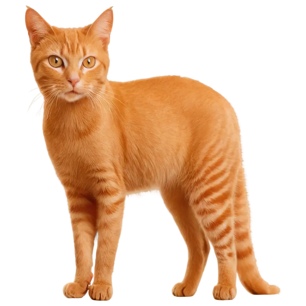 HighQuality-PNG-Image-of-an-Orange-Cat