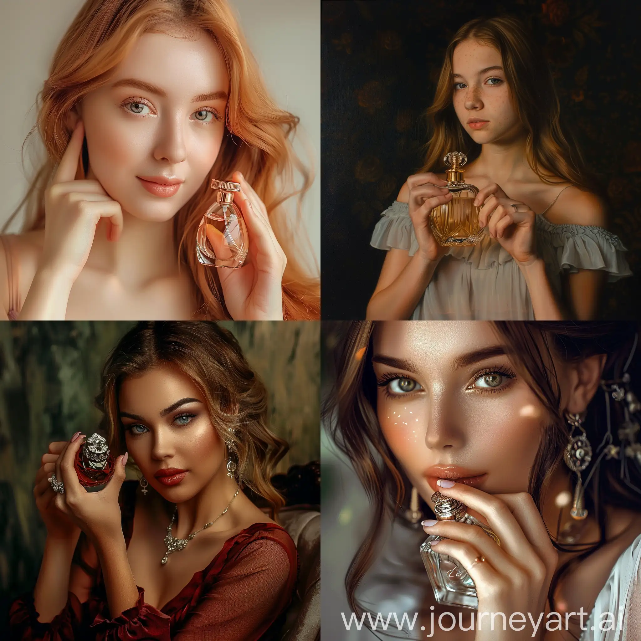Beautiful-Girl-Holding-Perfume-Bottle-with-Pressed-Cap-Portrait