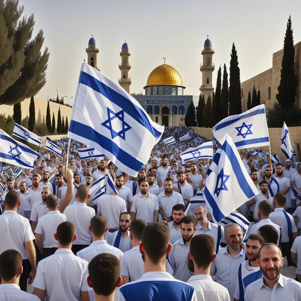 The eve of Israel's Independence Day