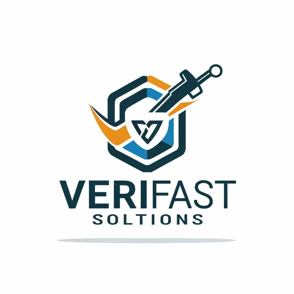 a logo design,with the text 'Verifast solutions', main symbol:Pos and pump service,Moderate,be used in Technology industry,clear background