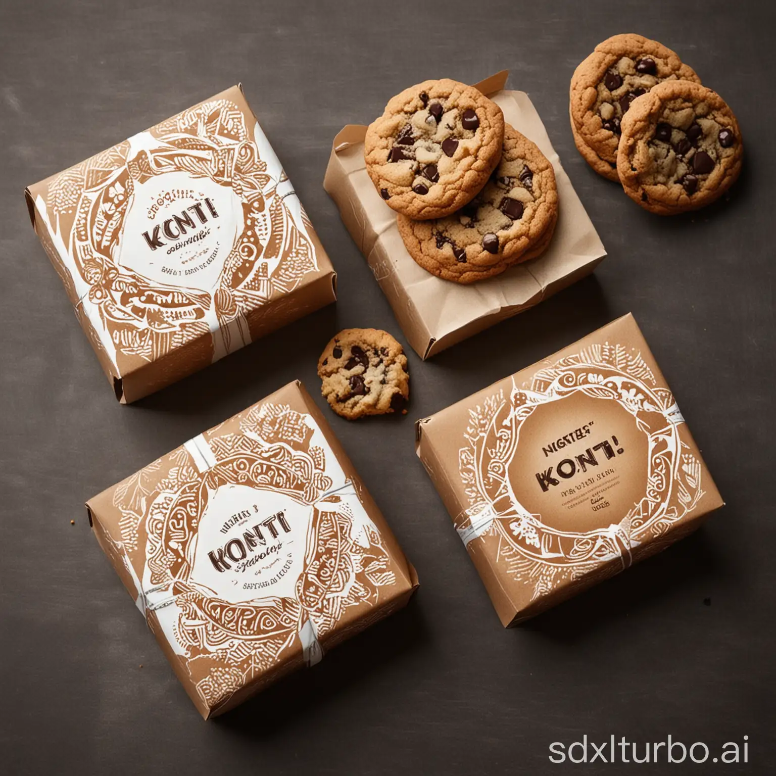 Konti cookie packaging