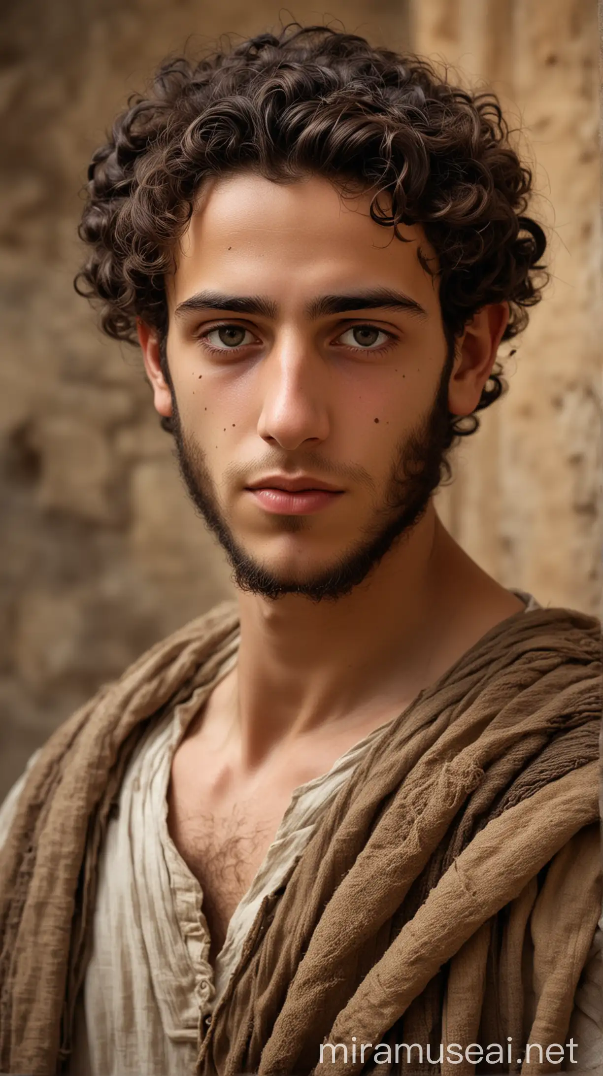 Jewish Young Man in Ancient Setting