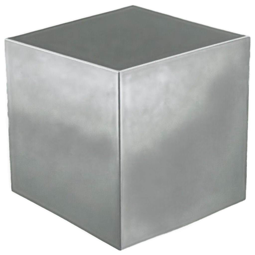 grayscale cube