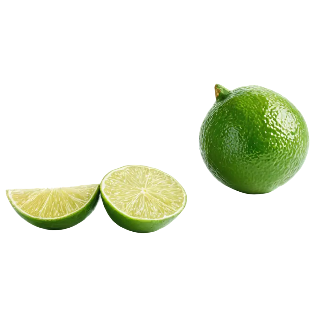 Vibrant-PNG-Image-of-a-Single-Lime-Slice-Refreshing-Visuals-for-Your-Content