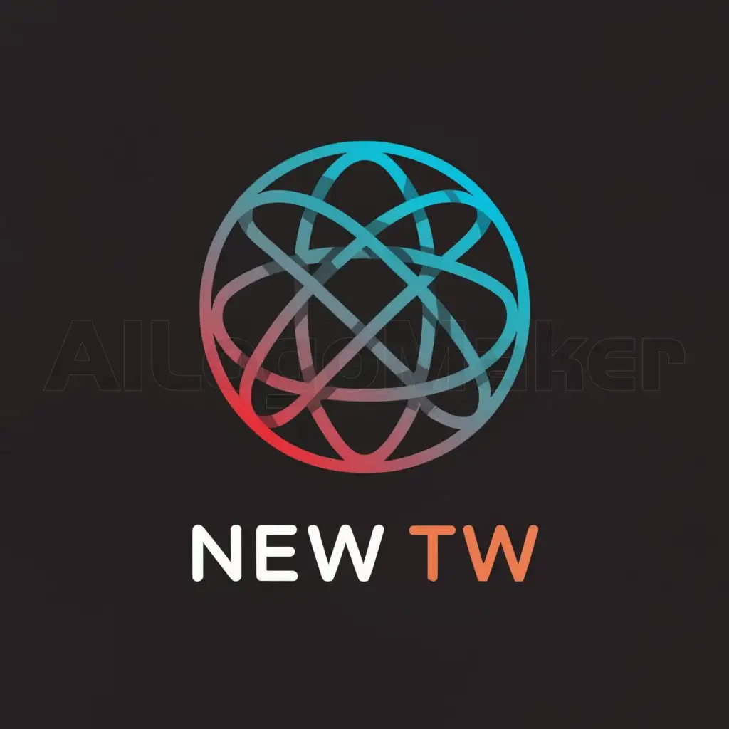 a logo design,with the text "New TW", main symbol:System,Minimalistic,be used in Travel industry,clear background