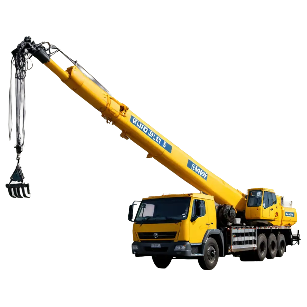 PNG-Image-of-XCMG-XCA100-Mobile-Crane-with-Telescopic-Boom-Realistic-Photo