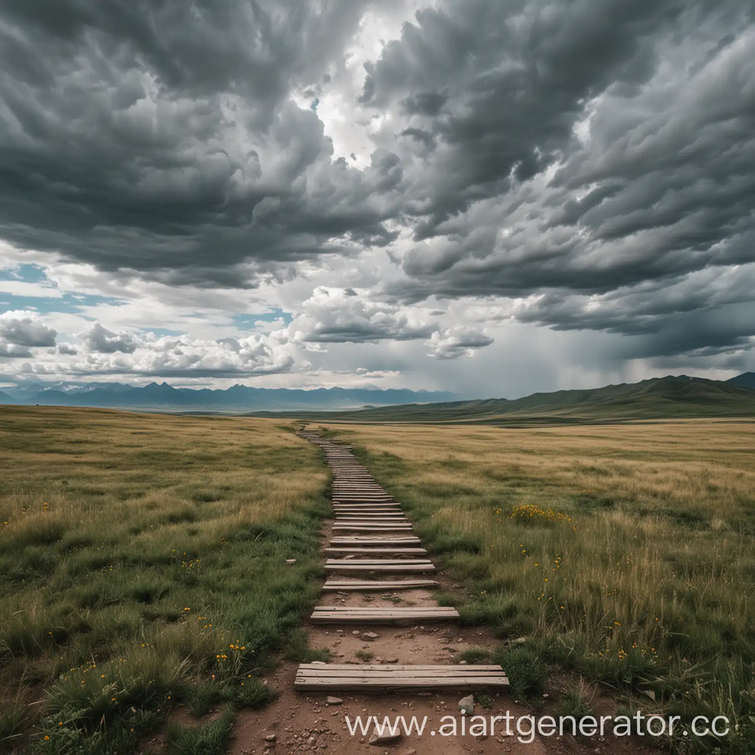 Cloudy-Day-on-the-Kazakhstani-Steppe