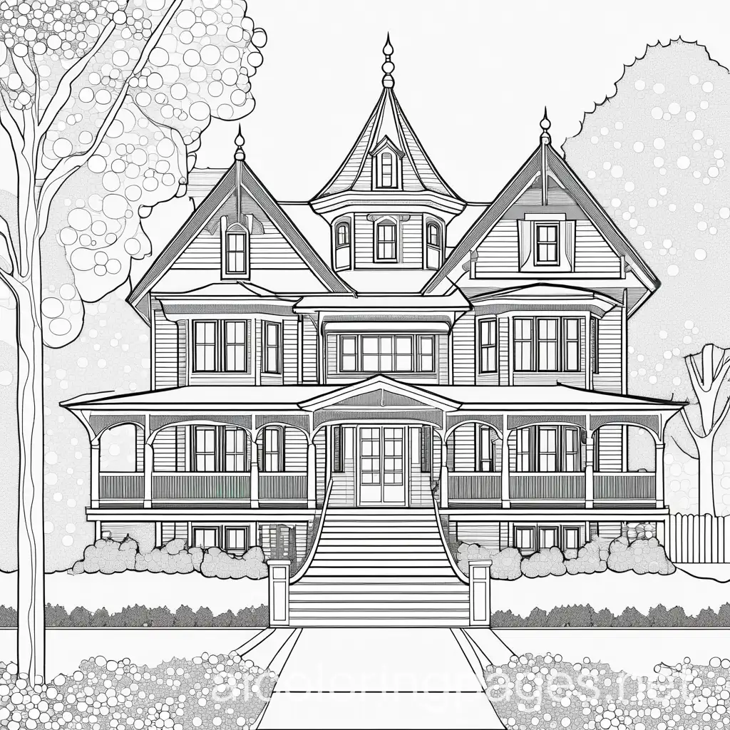 Leland-Townsend-Coloring-Page-in-Black-and-White