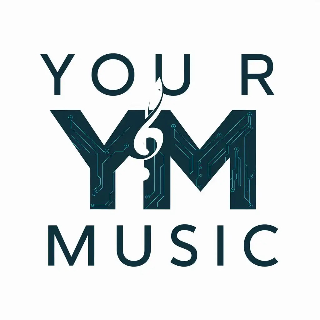 LOGO-Design-For-Your-Music-Sleek-YM-Initials-with-Musical-and-Technological-Elements