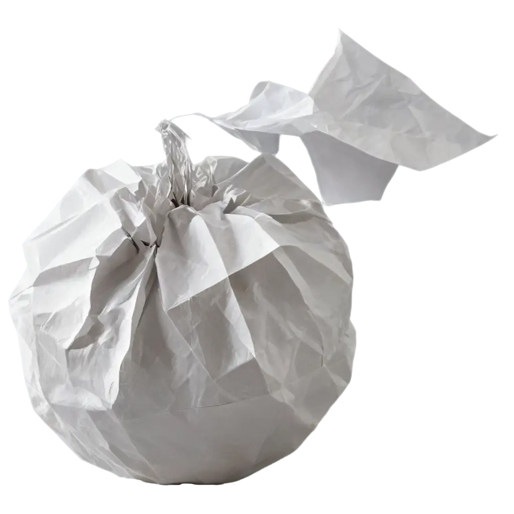 crumpled ball paper