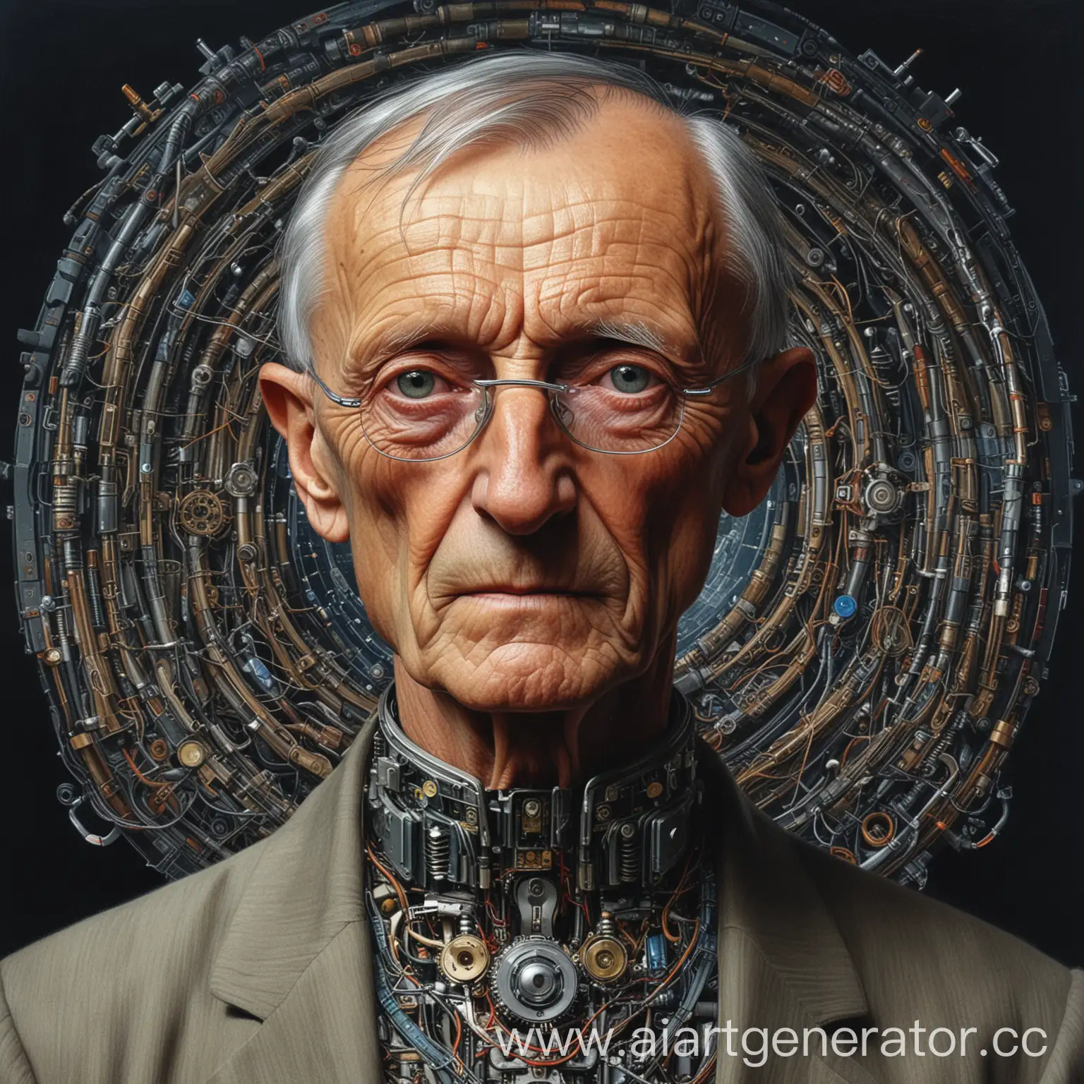 Hermann Hesse if he was a cyborg