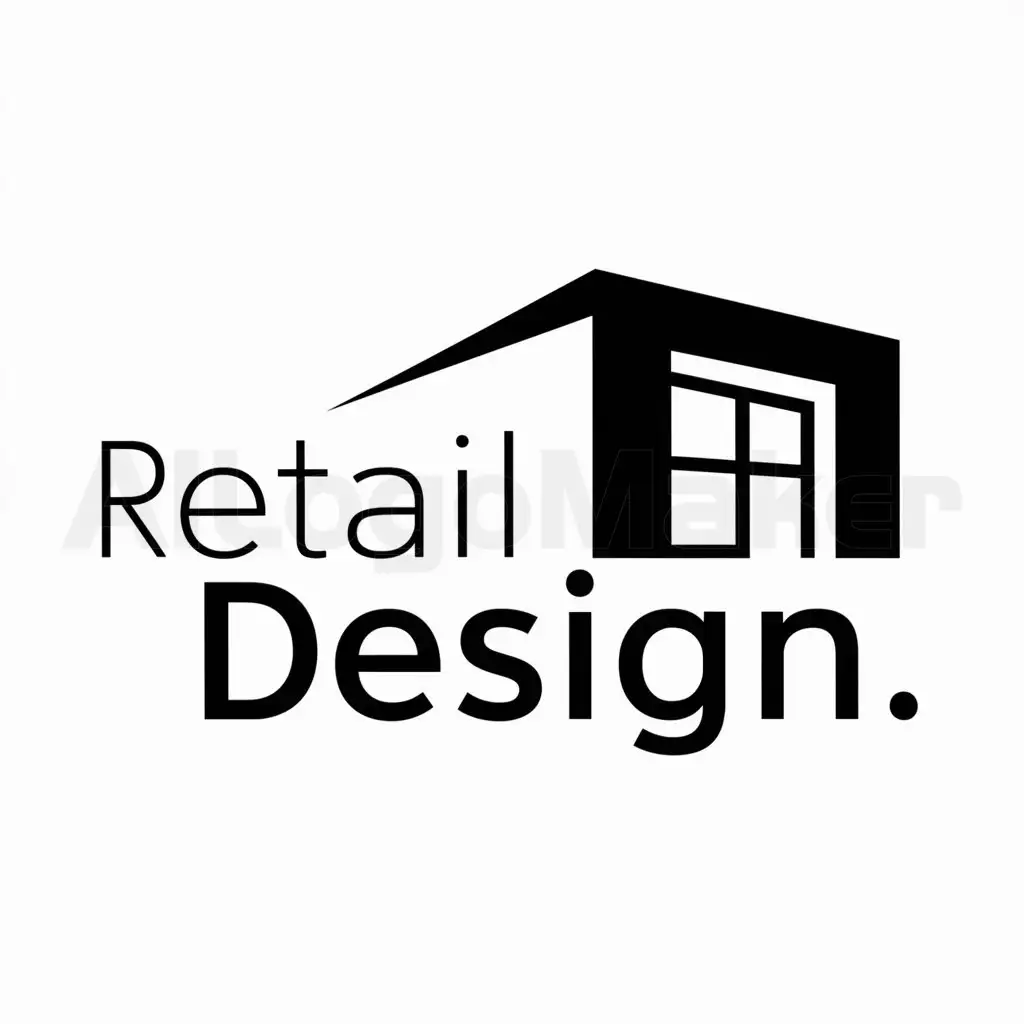 a logo design,with the text "Retail Design", main symbol:building,Moderate,clear background