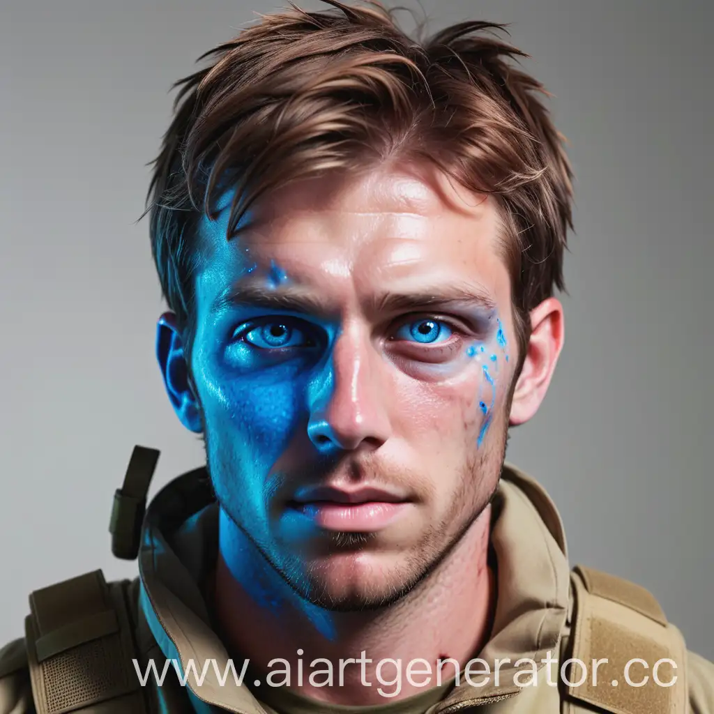 Young-Man-with-Glowing-Blue-Implants-in-Tactical-Military-Gear