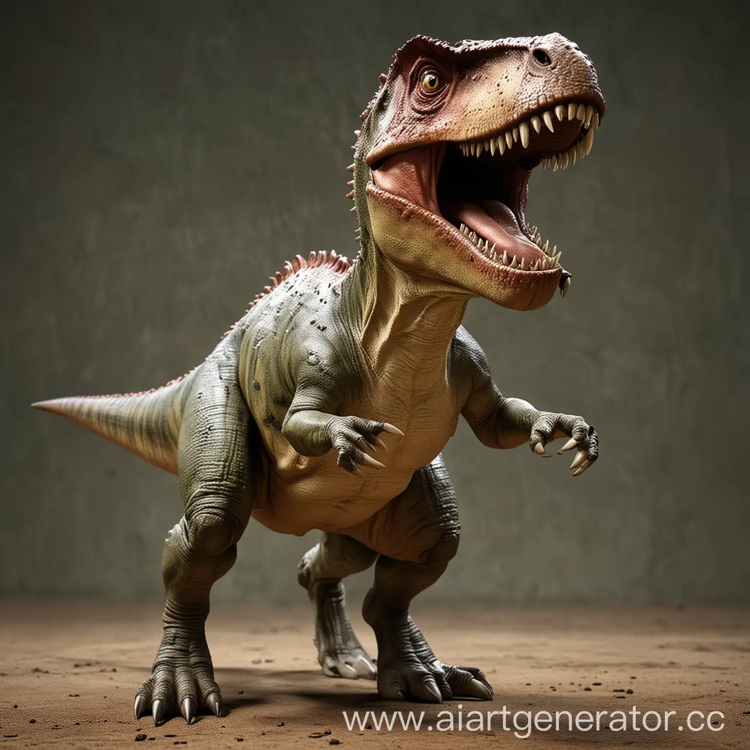 Funny-Tyrannosaurus-Rex-Cartoon-Character-with-a-Comical-Twist