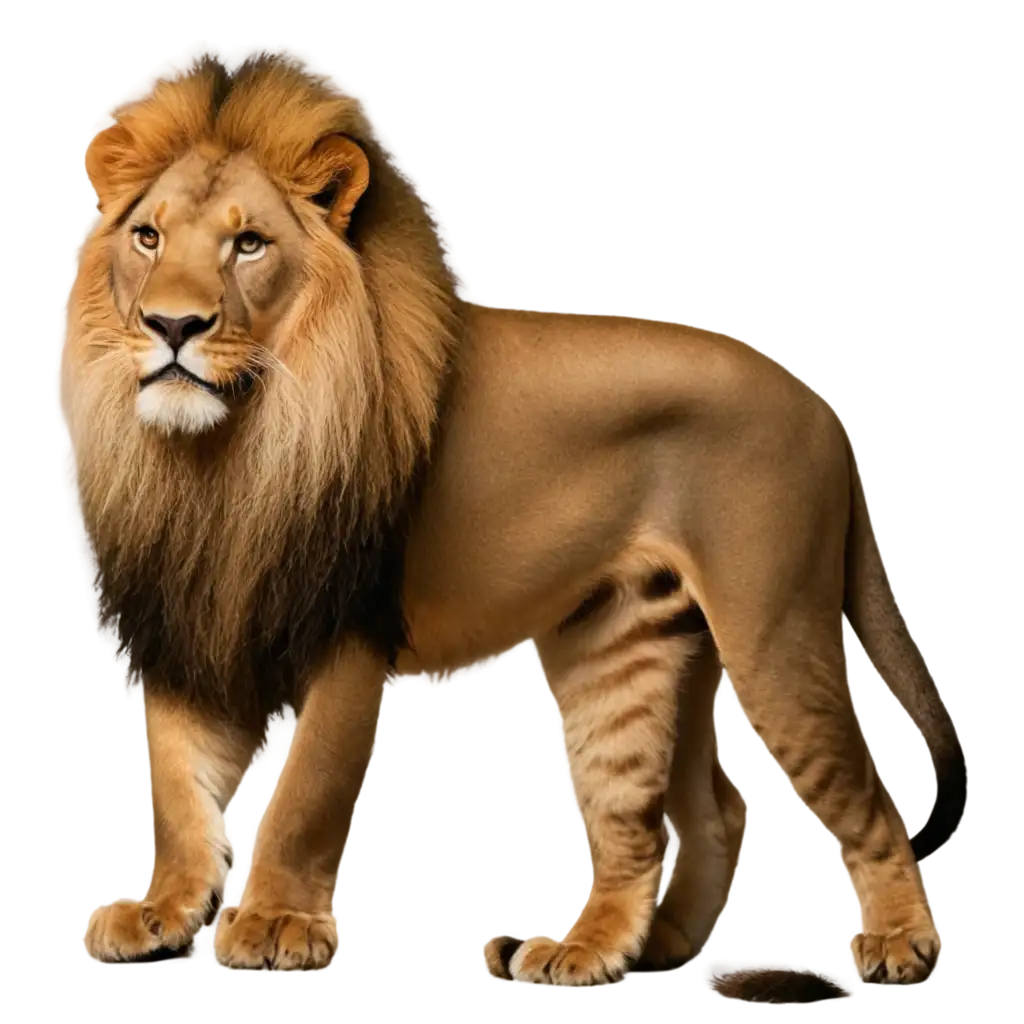 Majestic-Lion-with-a-Stunning-PNG-Mane-Exquisite-Artistic-Creation