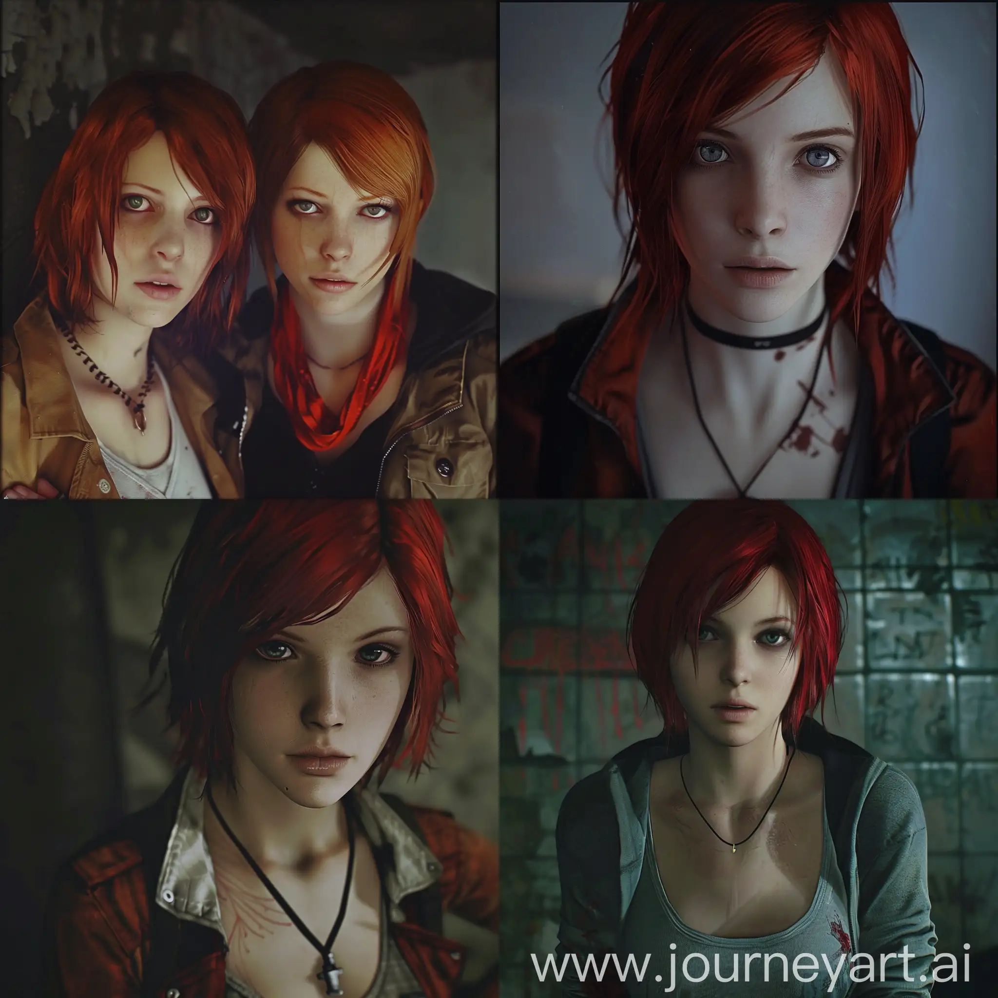 Gothic-RedHaired-Heroines-in-Mysterious-Video-Game-Setting