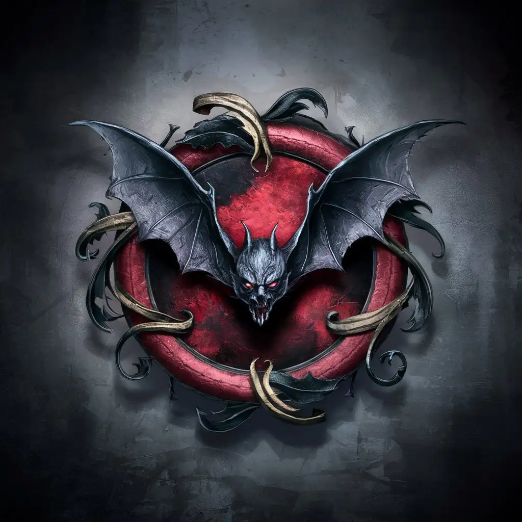 Elegant-Vampire-Coat-of-Arms-Gothic-Heraldry-Illustration