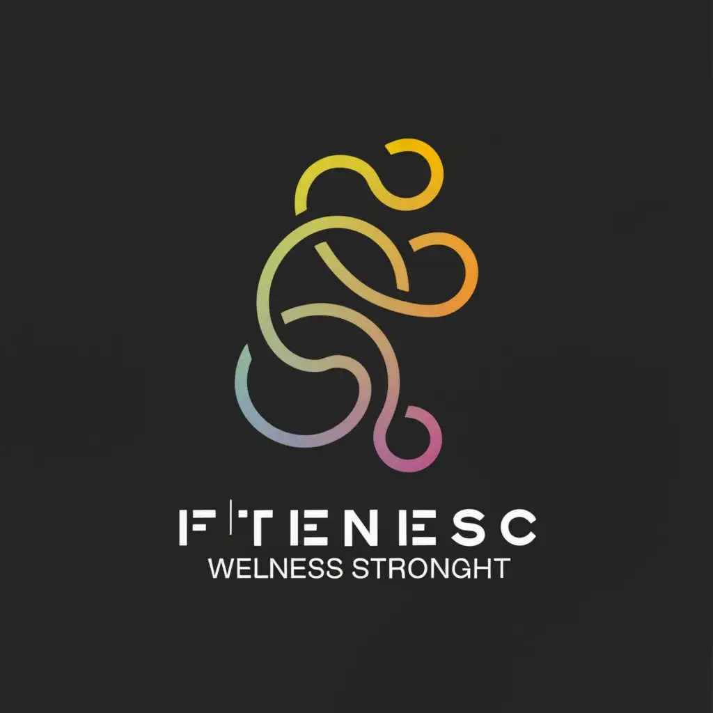 a logo design,with the text 'fitness, wellness, strength, longevity, running', main symbol:exercise,Minimalistic,be used in Sports Fitness industry,clear background