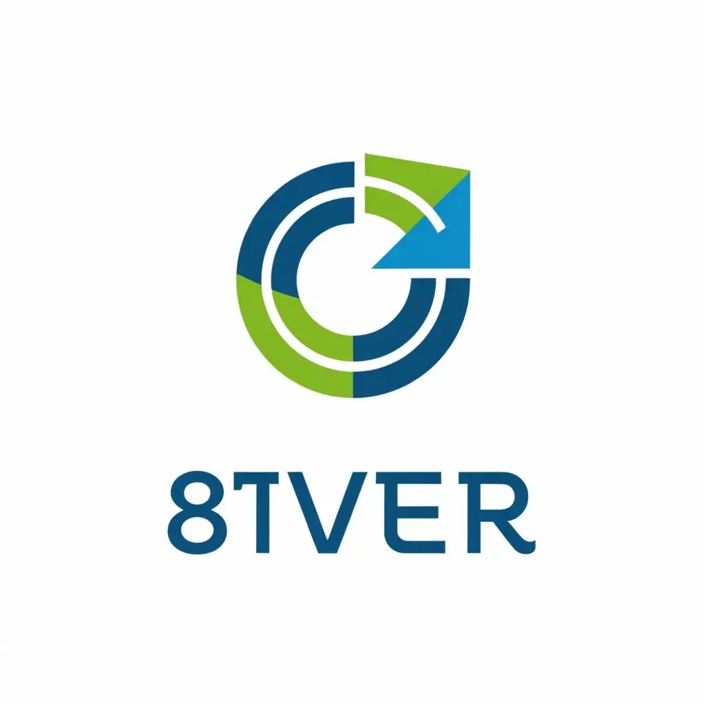 LOGO-Design-for-8Veer-Trustworthy-Blue-Green-with-Modern-Grey-Accent