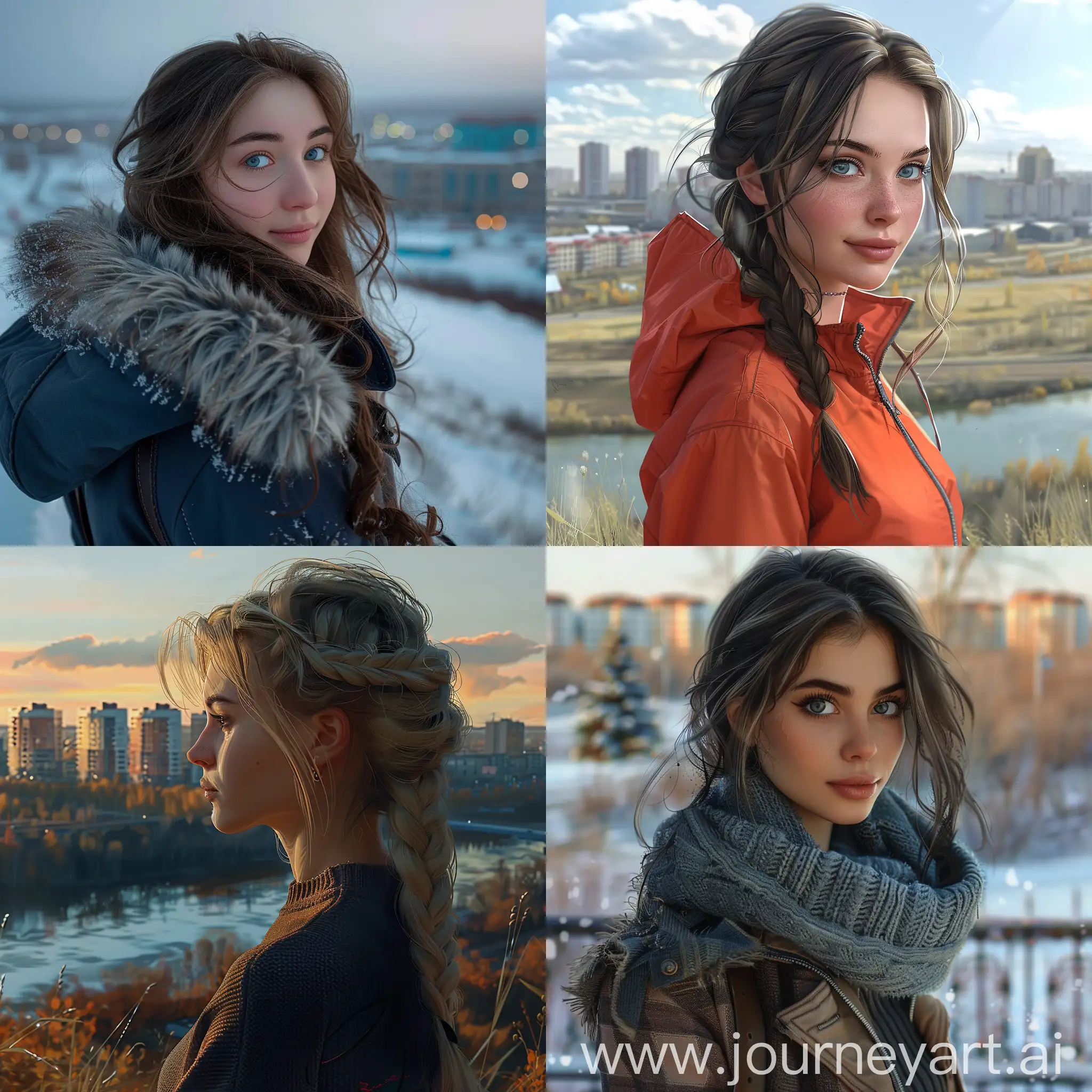 Realistic-Girl-Enjoying-Stunning-KhantyMansiysk-Cityscape-View