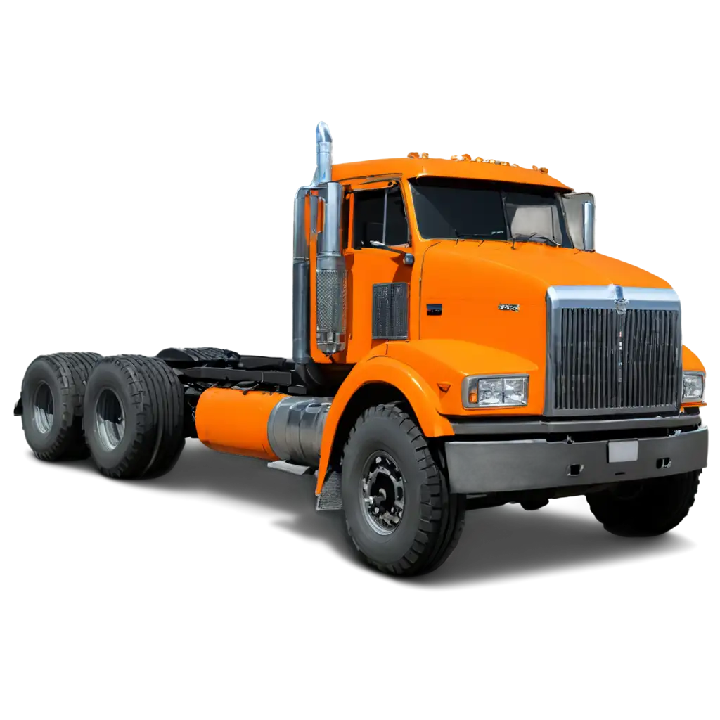 Vibrant-PNG-Image-Majestic-Orange-Truck-Crossing-a-Diverse-World