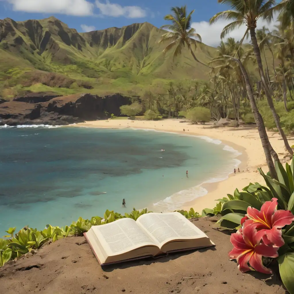 Book-Resting-on-the-Hawaiian-Islands