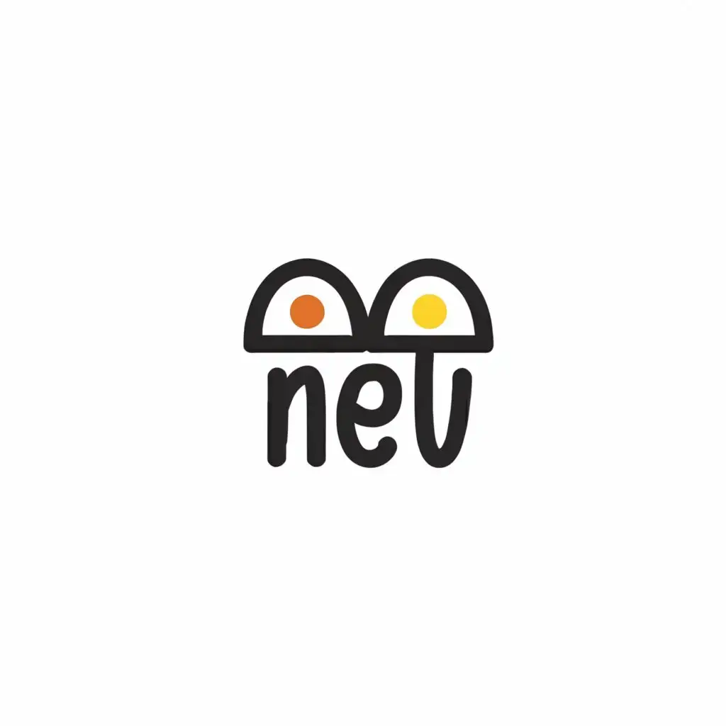 a logo design,with the text "nev", main symbol:Mushrooms,Minimalistic,be used in Internet industry,clear background