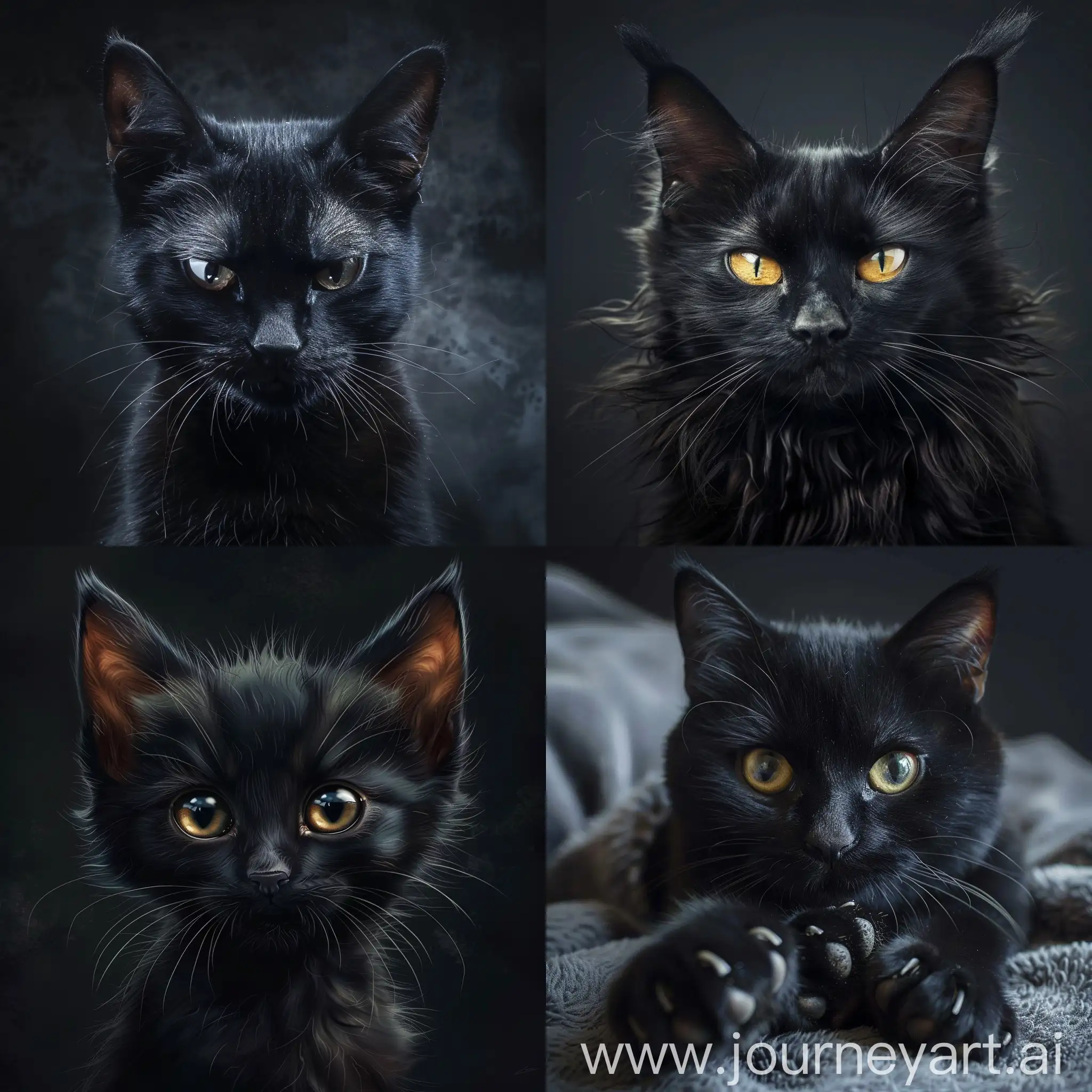 пушистый котенок с бежевой мордочкой и манишкой с серо-голубыми глазами и темными ушами и черными лапками